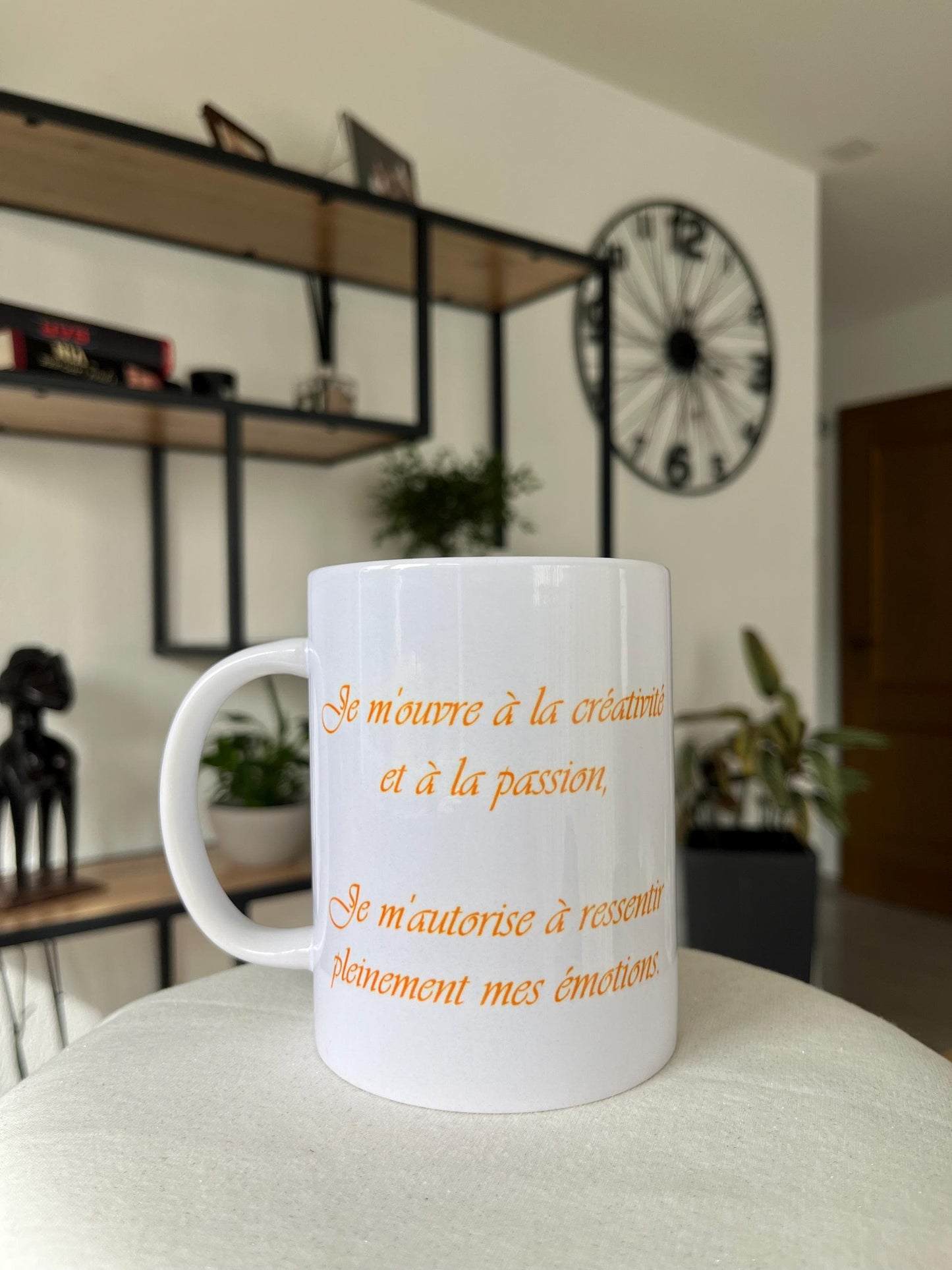 Mug Chakra Sacré,Créativité et Émotions,Collection Mugs Chakras Spirituels,Éveil,Spiritualité,Mantra,Cadeau unique,Idée cadeau